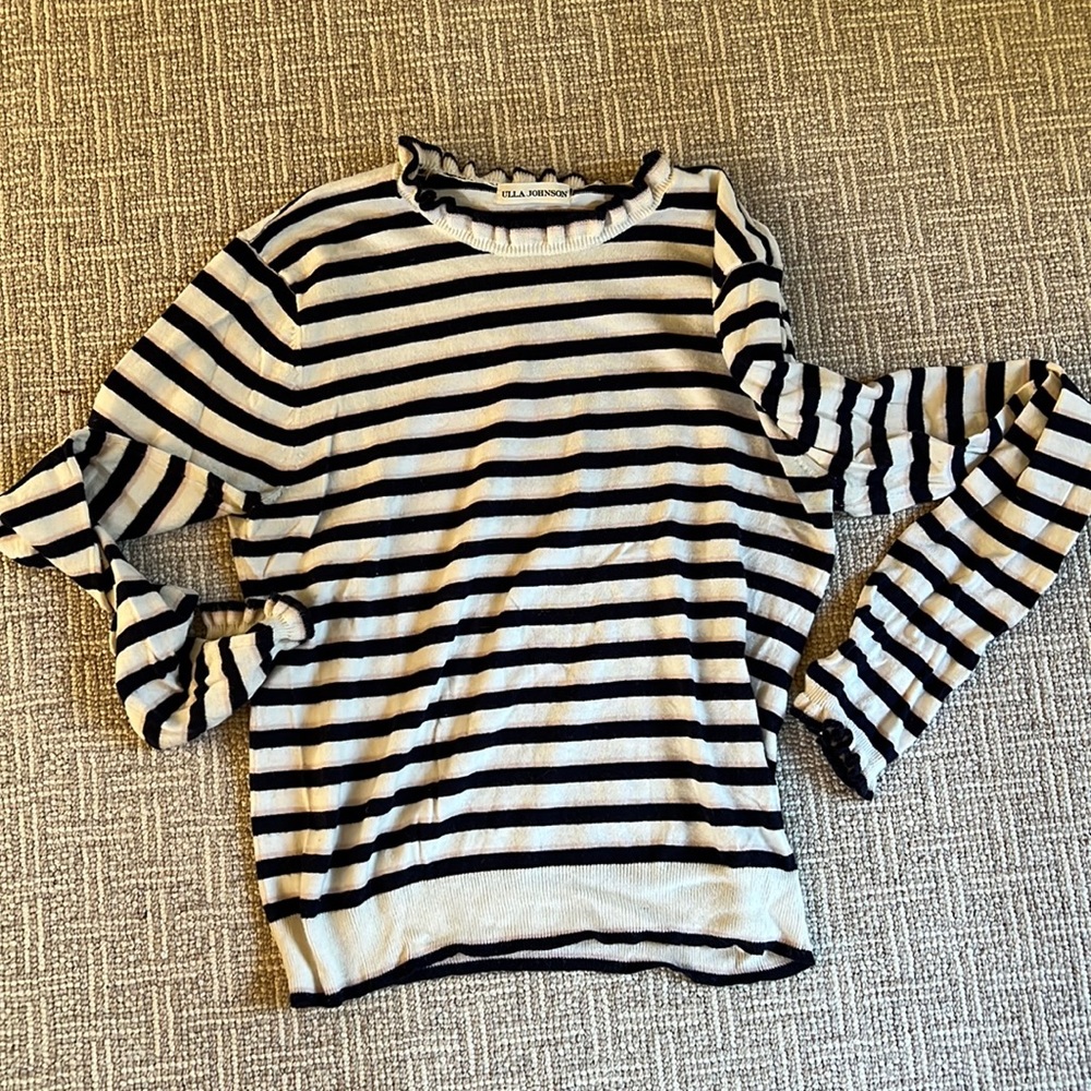 Ulla Johnson Top, 10% cashmere, 90% cotton